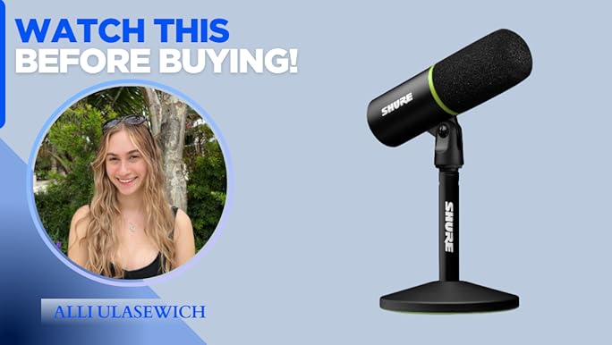 Amazon.com: Shure MV6 USB Gaming Microphone with Adjustable